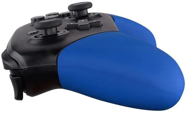 Alt view image 6 of 7 - Blue Replacement Handle Grips for Nintendo Switch Pro Controller, Soft Touch DIY Hand Grip Shell for Nintendo Switch Pro - Controller NOT Included @