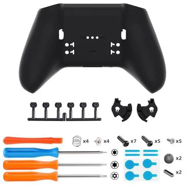 Alt view image 6 of 6 - Classic NES Style Faceplate Shell + Black Back Bottom Shell for Xbox Elite Series 2, Elite Series 2 Core Controller @