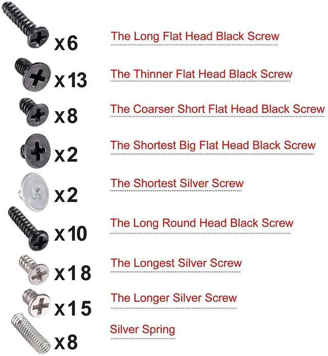 Alt view image 2 of 7 - Cross Screwdriver Tri-Wing Screwdrivers Kit, Assemble Disassemble Tools Set with Springs and Tweezers Screws for NS Switch Console Joy Con @