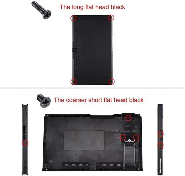 Alt view image 5 of 7 - Cross Screwdriver Tri-Wing Screwdrivers Kit, Assemble Disassemble Tools Set with Springs and Tweezers Screws for NS Switch Console Joy Con @