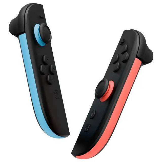 Alt view image 4 of 7 - Replacement Decorative Strips for Joycon 2, Custom DIY Decoration Strip Side Housing Trim Shell with Prying Stick for Nintendo Switch 2 Controller - Blue & Orange @