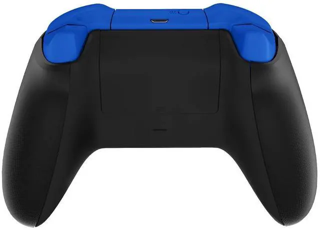 Alt view image 7 of 7 - LB RB LT RT Bumpers Triggers D-Pad ABXY Start Back Sync Buttons, Blue Full Set Buttons Repair Kits with Tools for Xbox One S & Xbox One X Controller (Model 1708) @