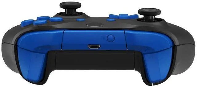 Alt view image 6 of 7 - LB RB LT RT Bumpers Triggers D-Pad ABXY Start Back Sync Buttons, Blue Full Set Buttons Repair Kits with Tools for Xbox One S & Xbox One X Controller (Model 1708) @
