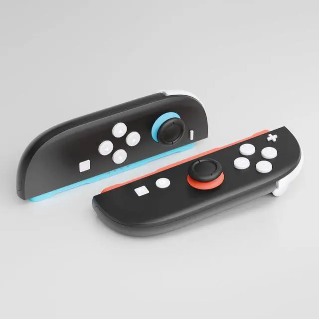 Alt view image 4 of 7 - DIY Replacement Full Set Buttons for Joycon 2, Custom ABXY Direction Keys Dpad + - C Home Capture Release L R ZR ZL Trigger Buttons for Nintendo Switch 2 Controller - White @