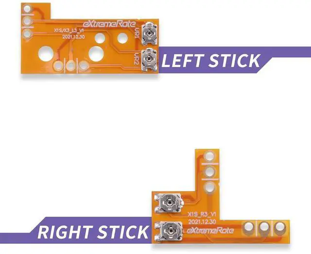 Alt view image 6 of 7 - Drifix Thumbsticks Drift Fix Repair Kit for Xbox One S & X Controller (Model 1708), Custom Analog Stick Joystick Regulator Circuit Board for Xbox One S/X Controller @
