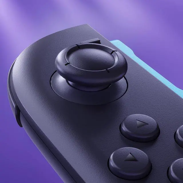 Alt view image 7 of 7 - Replacement Full Set Buttons + 3D Joystick for Nintendo Switch 2 JoyCon - Black @