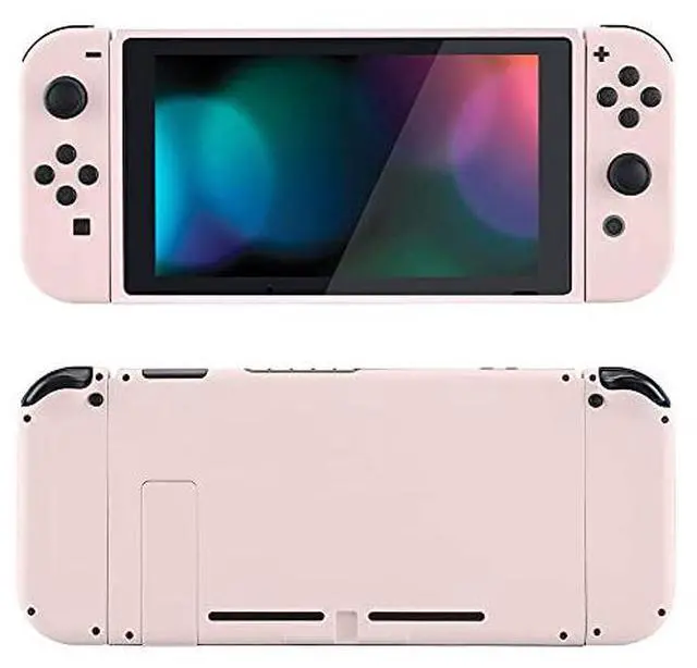 Main image of Pink Front Back Plate for Nintendo Switch Console, NS Joycon Handheld Controller Housing with Full Set Buttons, Full Set Replacement Shell for Nintendo Switch - Switch NOT Included @