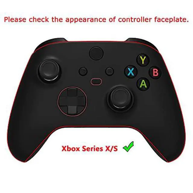 Alt view image 3 of 7 - Custom Blood Zombie Patterned Shell for Xbox Series X|S + Bottom Shell for Xbox Series X/S Controller @