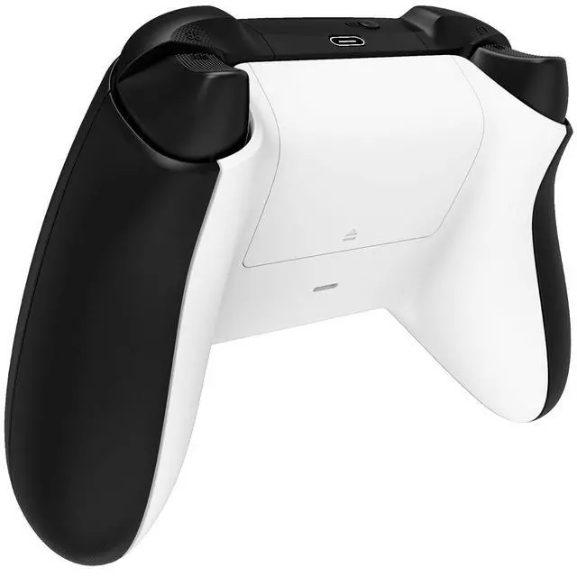 Alt view image 5 of 7 - Custom Back Cover Shell for Xbox Series X & S Controller, White Replacement Controller Battery Cover & Bottom Shell for Xbox Core Wireless Controller @