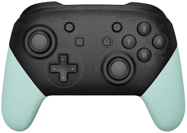 Alt view image 3 of 7 - Light Cyan Replacement Handle Grips for Nintendo Switch Pro Controller, DIY Custom Hand Grip Shell for Nintendo Switch Pro Controller - Controller NOT Included @