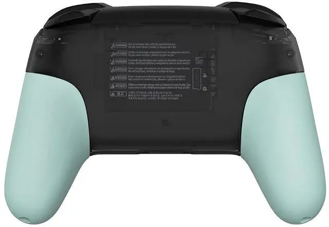 Alt view image 5 of 7 - Light Cyan Replacement Handle Grips for Nintendo Switch Pro Controller, DIY Custom Hand Grip Shell for Nintendo Switch Pro Controller - Controller NOT Included @