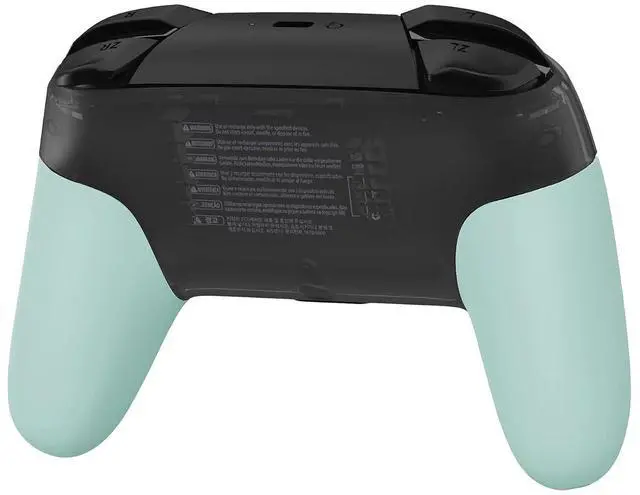 Alt view image 6 of 7 - Light Cyan Replacement Handle Grips for Nintendo Switch Pro Controller, DIY Custom Hand Grip Shell for Nintendo Switch Pro Controller - Controller NOT Included @