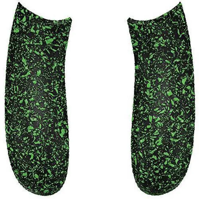Alt view image 7 of 7 - Green Weeds Patterned Shell + Replacement Left Right Side Rails for Xbox Series X/S Controller @