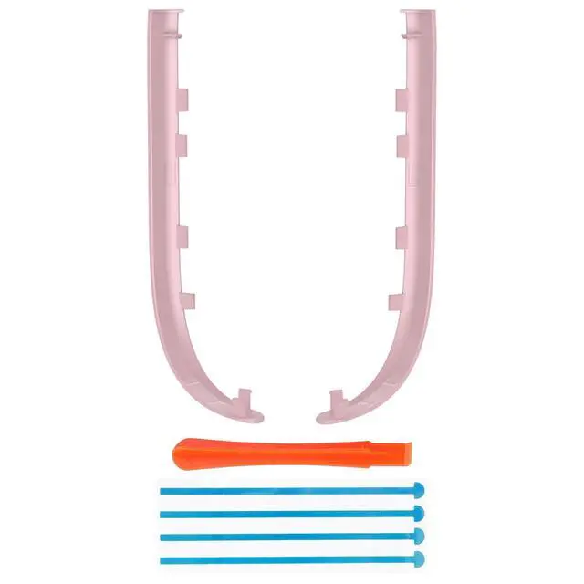 Alt view image 2 of 7 - Replacement Decorative Strips for Joycon 2, Custom DIY Decoration Strip Side Housing Trim Shell with Prying Stick for Nintendo Switch 2 Controller - Cherry Blossoms Pink @