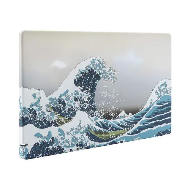 Alt view image 3 of 7 - Soft Touch The Great Wave Joycon Housing Shell (D-Pad Version) with Full Set Buttons for Nintendo Switch, Replacement Faceplate for Nintendo Switch Dock Joy-Con Dock NOT Included @