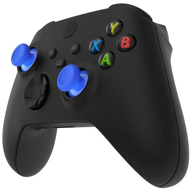 Alt view image 4 of 7 - Replacement Thumbsticks for Xbox Series X & S, Joysticks Repair Kit for Xbox Wireless Controller, Custom Accessories Analog Stick Button for Xbox One S/X/Elite Controller - Blue @