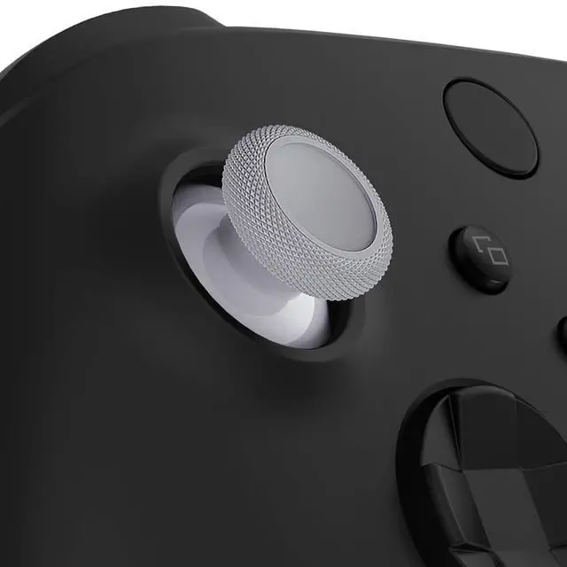 Alt view image 2 of 7 - Replacement Thumbsticks for Xbox Core Wireless Controller, Joysticks Repair Kit for Xbox Series X/S Controller, Custom Analog Stick Buttons for Xbox One S/X/Elite - New Hope Gray @