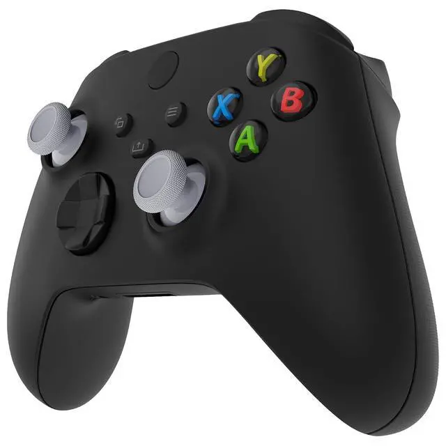 Alt view image 4 of 7 - Replacement Thumbsticks for Xbox Core Wireless Controller, Joysticks Repair Kit for Xbox Series X/S Controller, Custom Analog Stick Buttons for Xbox One S/X/Elite - New Hope Gray @