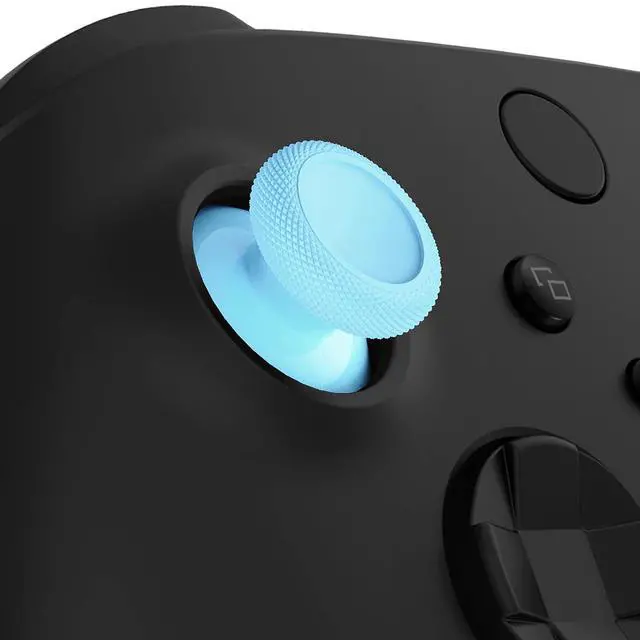 Alt view image 2 of 7 - Replacement Thumbsticks for Xbox Series X & S Controller, Joysticks Repair Kit for Xbox Wireless Controller, Custom Analog Stick Buttons for Xbox One S/X/Elite Controller - Heaven Blue @
