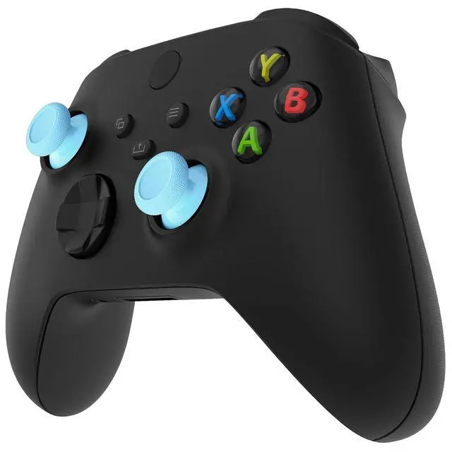 Alt view image 4 of 7 - Replacement Thumbsticks for Xbox Series X & S Controller, Joysticks Repair Kit for Xbox Wireless Controller, Custom Analog Stick Buttons for Xbox One S/X/Elite Controller - Heaven Blue @