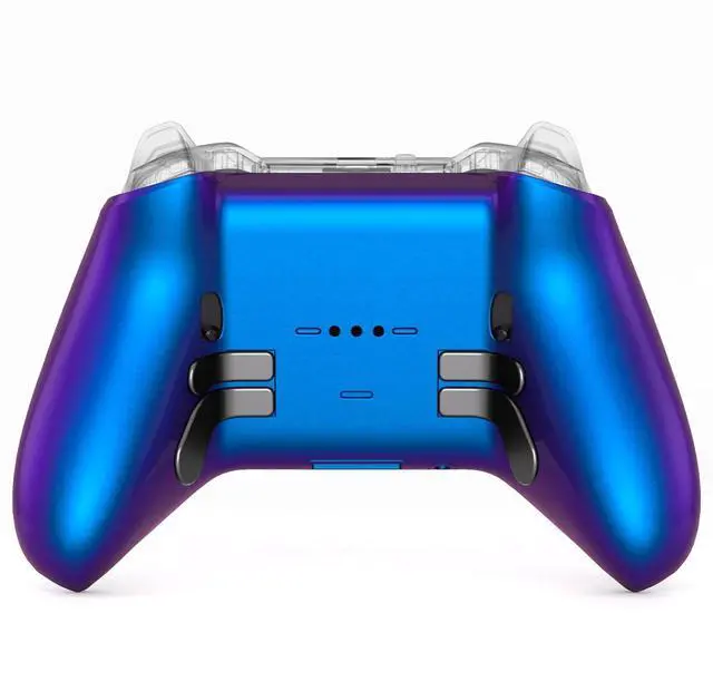 Main image of Replacement Bottom Shell Case for Xbox Elite Series 2 Controller, Chameleon Purple Blue Back Housing Shell Cover for Xbox Elite Series 2 Core Controller Model 1797 - Without Controller @