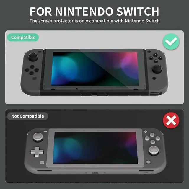 Alt view image 3 of 7 - Colorful Border Screen Protector + Wood Grain DIY Replacement Full Set Shell for Nintendo Switch @