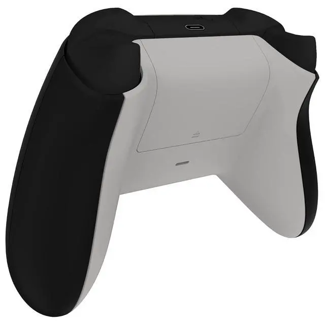 Alt view image 6 of 7 - Full Set Shell Buttons for Xbox Series X & S Controller, Classics NES Style Replacement Side Rails Grips Front Back Plate Cover for Xbox Core Wireless Controller @