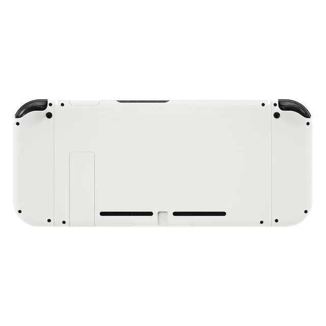 Alt view image 7 of 7 - Colorful Border Screen Protector +White Dpad Version DIY Replacement Full Set Shell for Nintendo Switch @