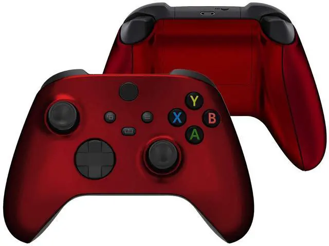 Main image of Scarlet Red Full Set Shell w/Battery Cover for Xbox Series X/S Controller - Controller NOT Included @