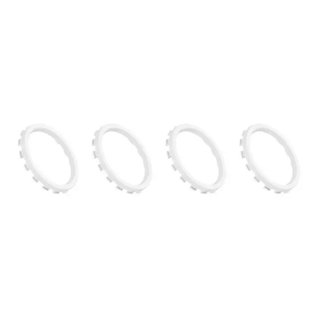 Alt view image 5 of 7 - White Custom Accent Rings + Replacement Buttons for Xbox Elite Wireless Controller Series 2 & Elite Series 2 Core Controller - Controller NOT Included @