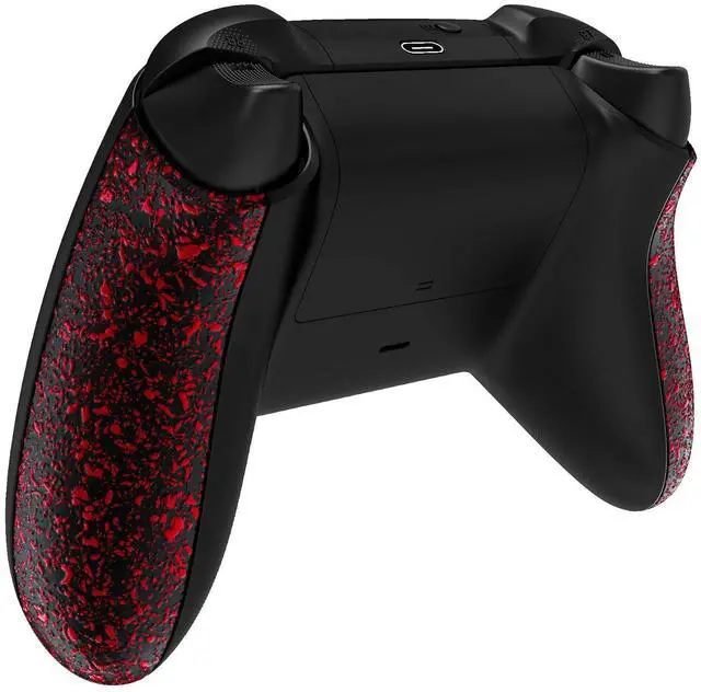 Alt view image 6 of 7 - Impression US Flag Patterned Shell + Replacement Left Right Side Rails for Xbox Series X/S Controller @