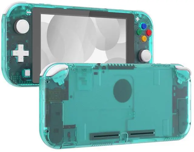 Main image of Emerald Green DIY Replacement Shell for Nintendo Switch Lite, NSL Handheld Controller Housing w/Screen Protector, Custom Case Cover for Nintendo Switch Lite @