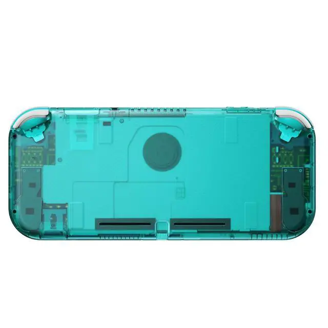 Alt view image 4 of 7 - Emerald Green DIY Replacement Shell for Nintendo Switch Lite, NSL Handheld Controller Housing w/Screen Protector, Custom Case Cover for Nintendo Switch Lite @
