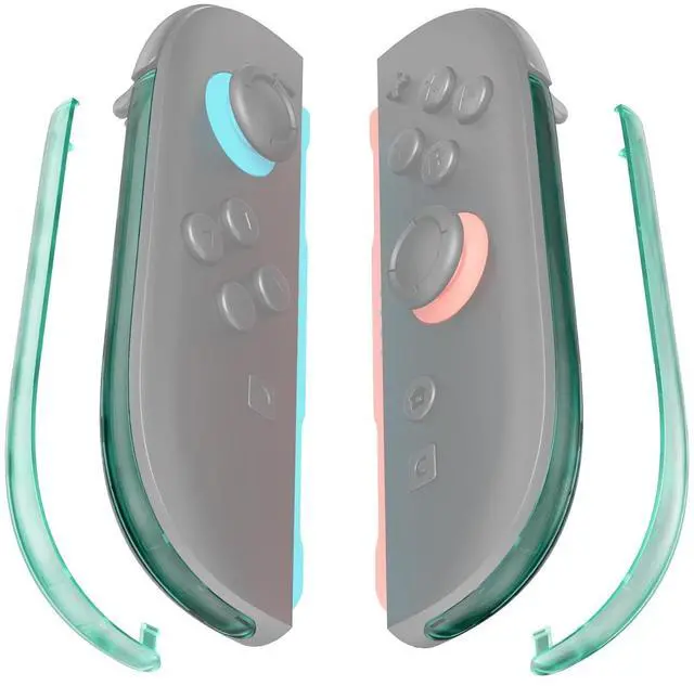 Main image of Replacement Decorative Strips for Joycon 2, Custom DIY Decoration Strip Side Housing Trim Shell with Prying Stick for Nintendo Switch 2 Controller - Emerald Green @