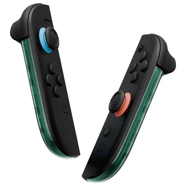 Alt view image 4 of 7 - Replacement Decorative Strips for Joycon 2, Custom DIY Decoration Strip Side Housing Trim Shell with Prying Stick for Nintendo Switch 2 Controller - Emerald Green @