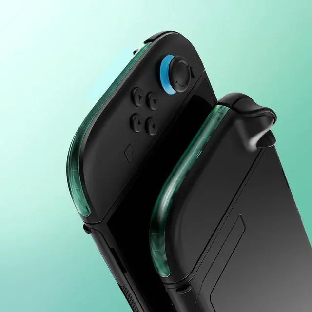 Alt view image 5 of 7 - Replacement Decorative Strips for Joycon 2, Custom DIY Decoration Strip Side Housing Trim Shell with Prying Stick for Nintendo Switch 2 Controller - Emerald Green @