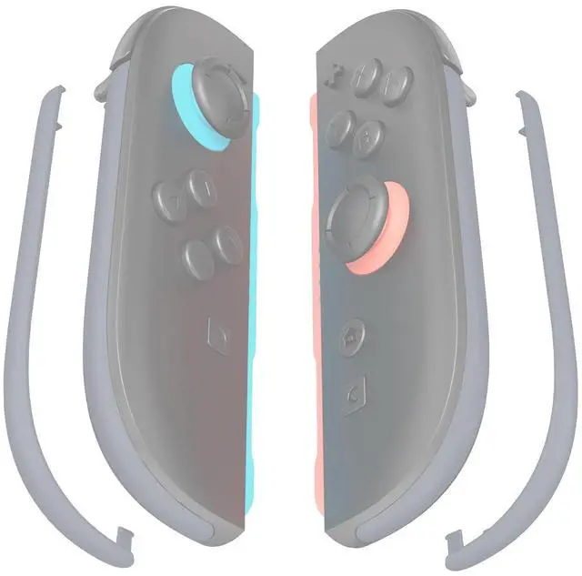 Main image of Replacement Decorative Strips for Joycon 2, Custom DIY Decoration Strip Side Housing Trim Shell with Prying Stick for Nintendo Switch 2 Controller - New Hope Gray @