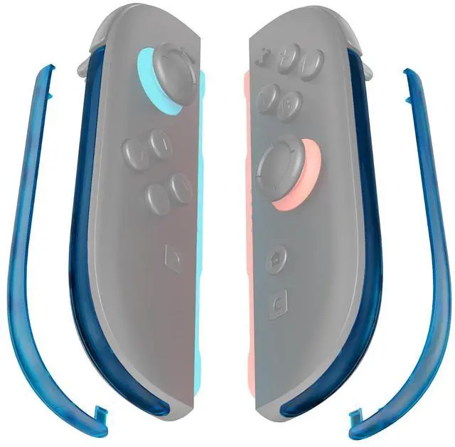 Main image of Replacement Decorative Strips for Joycon 2, Custom DIY Decoration Strip Side Housing Trim Shell with Prying Stick for Nintendo Switch 2 Controller - Clear Blue @