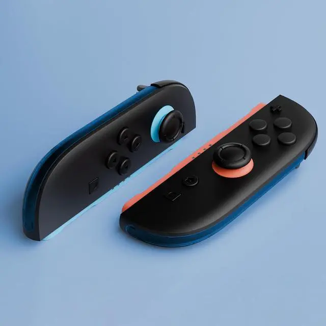 Alt view image 6 of 7 - Replacement Decorative Strips for Joycon 2, Custom DIY Decoration Strip Side Housing Trim Shell with Prying Stick for Nintendo Switch 2 Controller - Clear Blue @