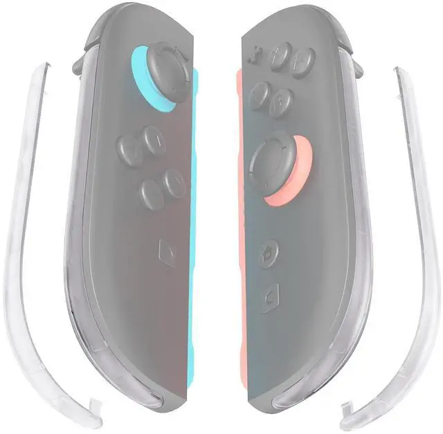 Main image of Replacement Decorative Strips for Joycon 2, Custom DIY Decoration Strip Side Housing Trim Shell with Prying Stick for Nintendo Switch 2 Controller - Clear @