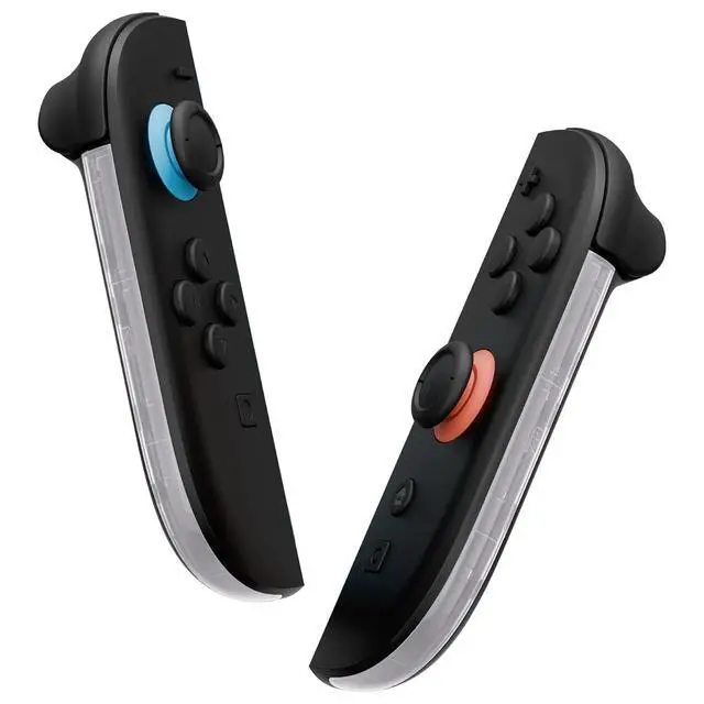 Alt view image 4 of 7 - Replacement Decorative Strips for Joycon 2, Custom DIY Decoration Strip Side Housing Trim Shell with Prying Stick for Nintendo Switch 2 Controller - Clear @