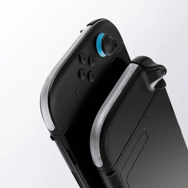 Alt view image 5 of 7 - Replacement Decorative Strips for Joycon 2, Custom DIY Decoration Strip Side Housing Trim Shell with Prying Stick for Nintendo Switch 2 Controller - Clear @