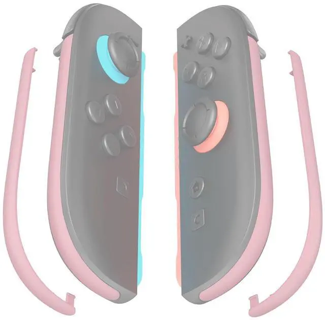 Main image of Replacement Decorative Strips for Joycon 2, Custom DIY Decoration Strip Side Housing Trim Shell with Prying Stick for Nintendo Switch 2 Controller - Cherry Blossoms Pink @