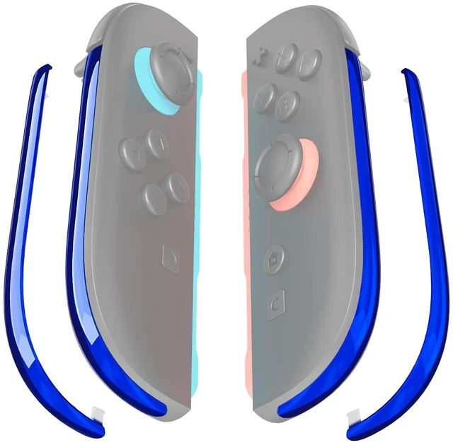 Main image of Replacement Decorative Strips for Joycon 2, Custom DIY Decoration Strip Side Housing Trim Shell with Prying Stick for Nintendo Switch 2 Controller - Chrome Blue @