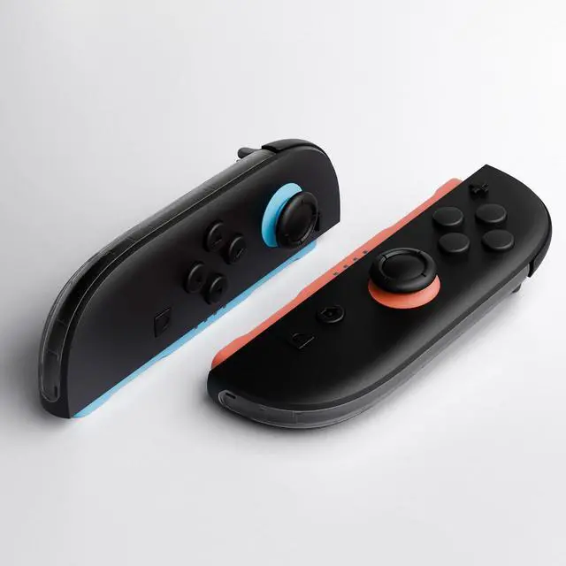 Alt view image 6 of 7 - Replacement Decorative Strips for Joycon 2, Custom DIY Decoration Strip Side Housing Trim Shell with Prying Stick for Nintendo Switch 2 Controller - Clear Slate Black @