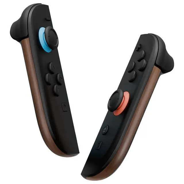 Alt view image 4 of 7 - Replacement Decorative Strips for Joycon 2, Custom DIY Decoration Strip Side Housing Trim Shell with Prying Stick for Nintendo Switch 2 Controller - Wood Grain @