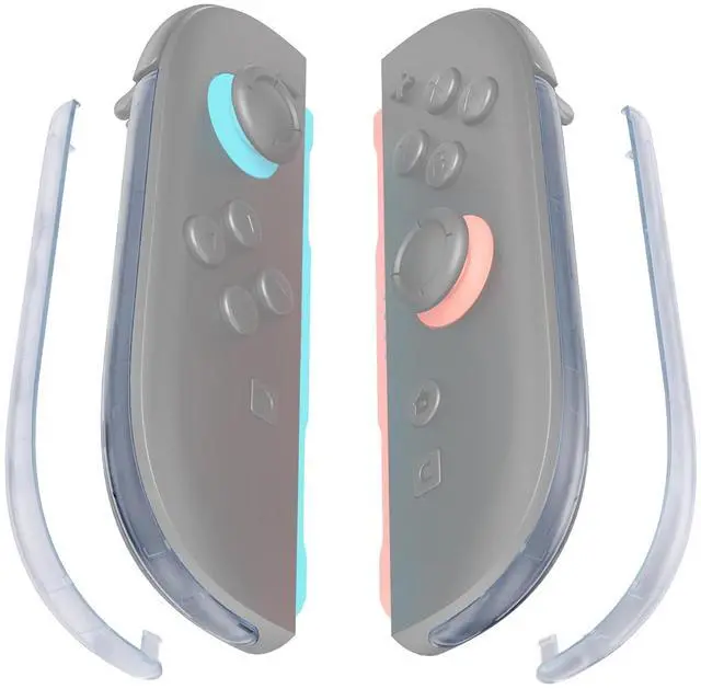 Main image of Replacement Decorative Strips for Joycon 2, Custom DIY Decoration Strip Side Housing Trim Shell with Prying Stick for Nintendo Switch 2 Controller - Clear Glacier Blue @