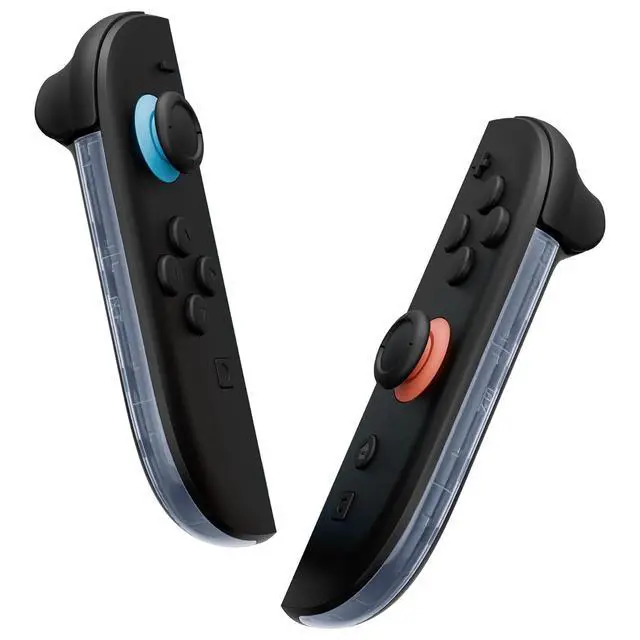 Alt view image 4 of 7 - Replacement Decorative Strips for Joycon 2, Custom DIY Decoration Strip Side Housing Trim Shell with Prying Stick for Nintendo Switch 2 Controller - Clear Glacier Blue @