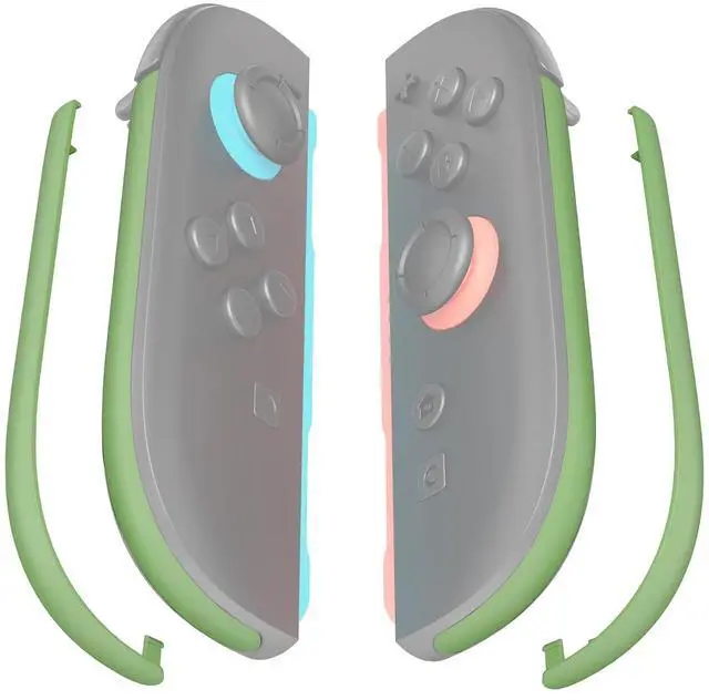 Main image of Replacement Decorative Strips for Joycon 2, Custom DIY Decoration Strip Side Housing Trim Shell with Prying Stick for Nintendo Switch 2 Controller - Matcha Green @