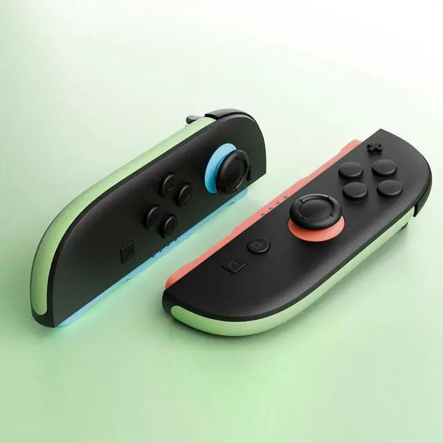 Alt view image 6 of 7 - Replacement Decorative Strips for Joycon 2, Custom DIY Decoration Strip Side Housing Trim Shell with Prying Stick for Nintendo Switch 2 Controller - Matcha Green @